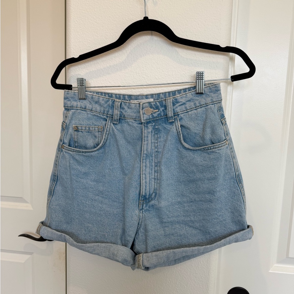 ZARA TRF - High Waisted Denim Shorts